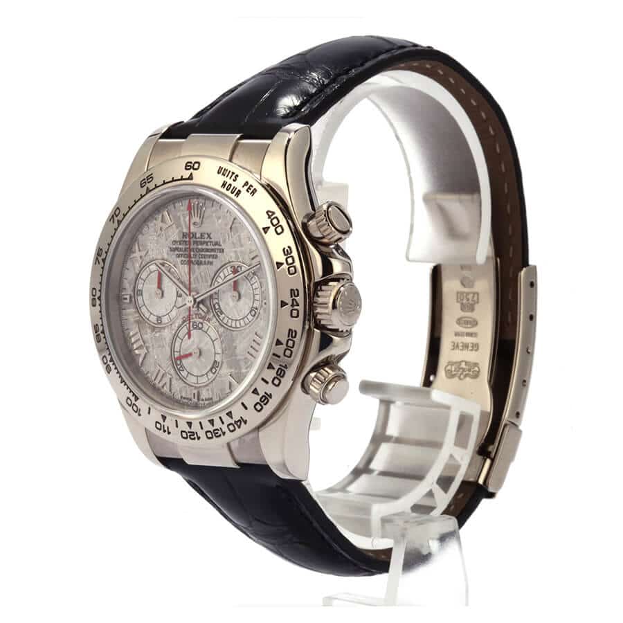 Rolex Daytona 116519 White Roman Dial Replica - Image 2