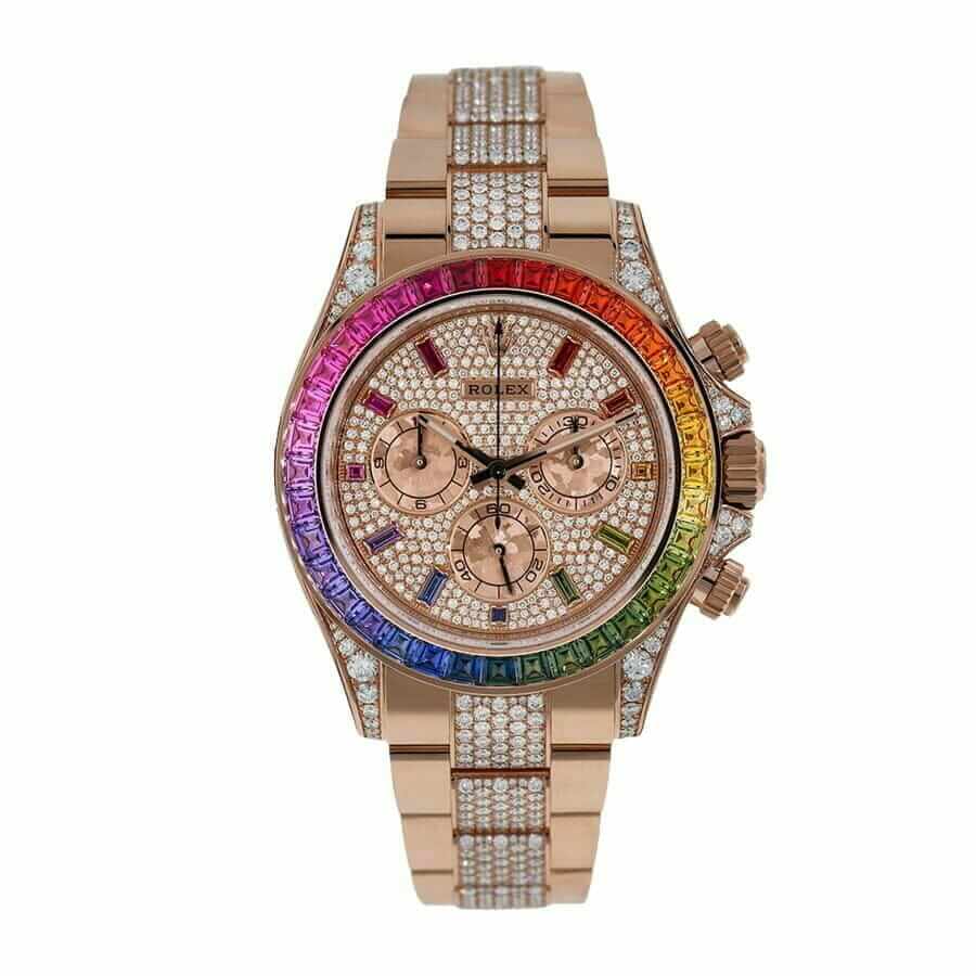 Rolex Daytona Rainbow Replica - Image 5