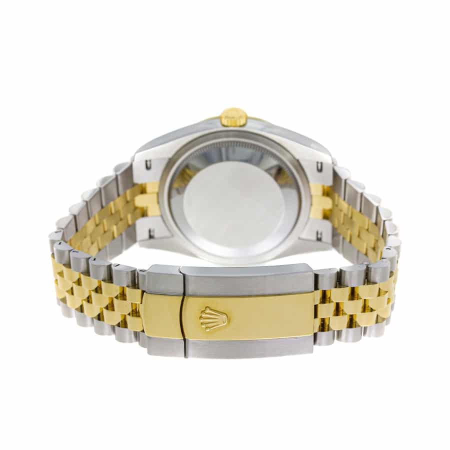 Rolex Datejust 126333 Yellow Gold & Steel Black Dial Jubilee Replica - Image 3