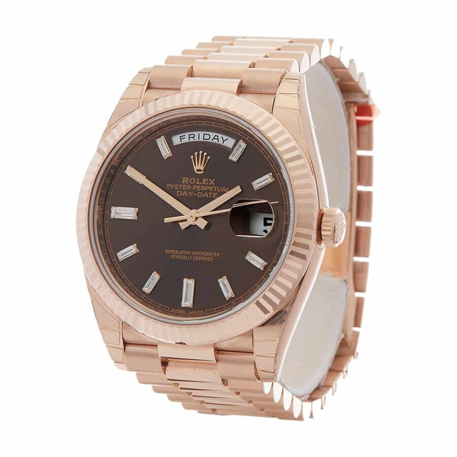 Rolex Day-Date 228235 Chocolate Replica - Image 2