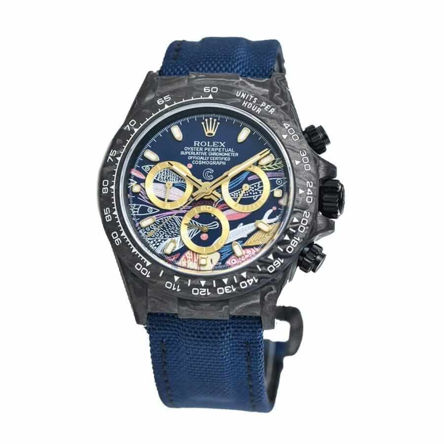 Rolex Daytona Cosmograph Color Fish Pattern Dial 2071401 Replica - Image 2