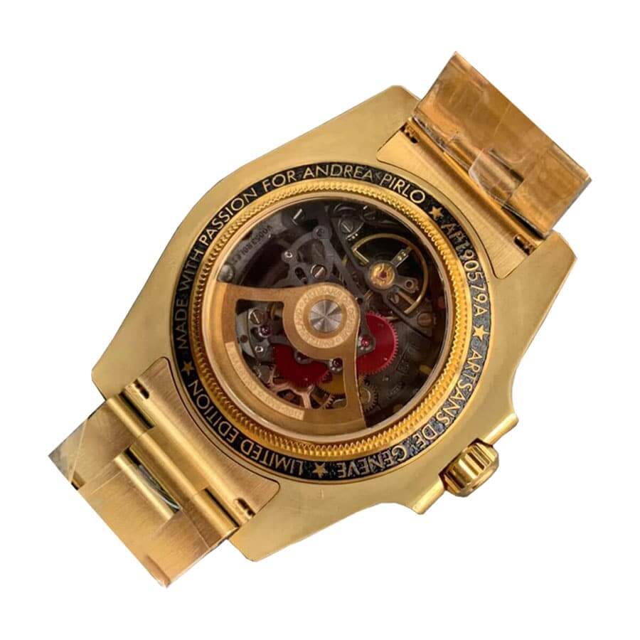 Rolex Oyster Skeleton Gold 114200 Replica - Image 3
